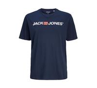 Maglietta grande Jack & Jones col ras-du-cou ecorp logo Bleu 5XL