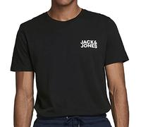 T-shirt Jack & Jones Corp o-neck Noir 2XL