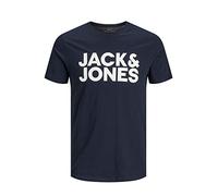 T-shirt Jack & Jones Corp o-neck Bleu XL