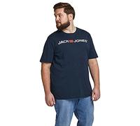 JACK & JONES Jjecorp Logo Tee SS O-Neck Noos PS T-Shirt, Navy Blazer 2, XXXXXL Uomo