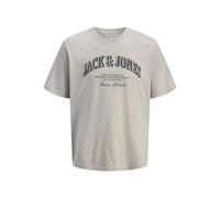 JACK & JONES Jjedenver Graphic Tee SS O-Neck Noos, Raggio di Luna, S
