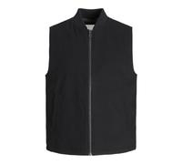 JACK & JONES Jjedover Gilet da uomo Sn Pls, Nero, 4XL