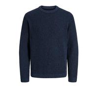 JACK & JONES Jjedover Knit Crew Neck SN, Sky Captain, XS