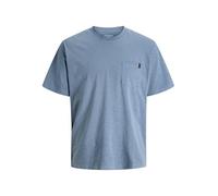 JACK & JONES Jjedover Slub Tee S Noos, Miraggio Blu, M
