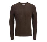 JACK & JONES Jjeemil Knit Cable Crew Neck Noos, Pacciamatura, M