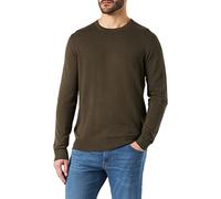 JACK & JONES Jjeemil Knit Crew Neck Noos, Maglione Lavorato a Maglia Uomo, Olive Night/Detail:Melange, XXL