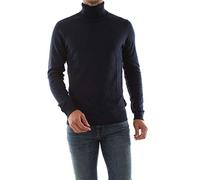 JACK & JONES Jjeemil Knit Roll Neck Noos Dolcevita, Blu (Navy Blazer Navy Blazer), Medium Uomo