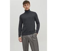 Jack & Jones - Jjeemil Knit Roll Neck Noos Grigio - Abbigliamento XL Grigio