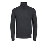 JACK & JONES Jjeemil Knit Roll Neck Noos Grigio Dark Grey Melange Dark Grey Melange L