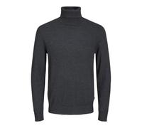 JACK & JONES Jjeemil Knit Roll Neck Noos Grigio Dark Grey Melange Dark Grey Melange XL