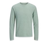 JACK & JONES Jjegeorge Knit Crew Neck Noos, Granite Green, L