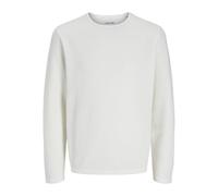 JACK & JONES Jjegeorge Knit Crew Neck Noos Maglione Lavorato a Maglia, Cloud Dancer, M Uomo