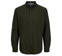 JACK & JONES Camicia 'JJGingham' abete, Taglia XXL