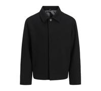 Jack & Jones - Giacca squadrata nera in misto lana-Nero S