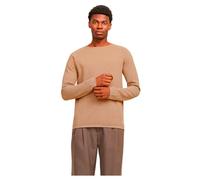 JACK & JONES JJEHILL Knit Crew Neck Noos, Maglione, Uomo, Coriander/Detail: Twist, S