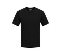 JACK & JONES JJEJAXON SS SN - Maglia a Girocollo, Nero, M