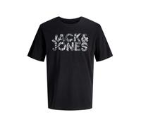 JACK & JONES Jjejeff Logo Tee S SN, Nero, L