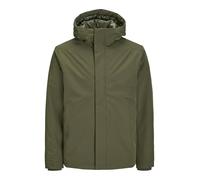 JACK & JONES Jjekeen - Giacca corta da uomo, verde scuro, XL
