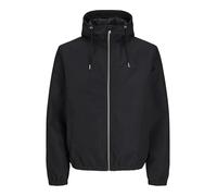 JACK&JONES JJELEGACY Light Jacket Hood Noos Giacca Corta, Nero/Dettaglio: Solid, S, Nero/Dettaglio: Solido., S