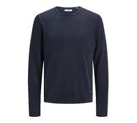 JACK & JONES Jjeleo Knit Crew Neck Noos, Maglione, Bleu Marine, S