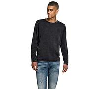 JACK & JONES Jjeleo Knit Crew Neck Noos, Maglione, Caviale, S