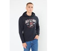 Jack & Jones - JJELOGO SWEAT HOOD 2 COL 24/25 NOOS Blu - Abbigliamento S Blu