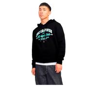 Felpa a 2 colli con cappuccio e logo Jack & Jones Noir M