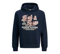 JACK & JONES Jjelogo Sweat Hood 2 col 25/26 Noos, Sky Captain, M
