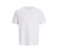 Jack & Jones T-shirt in Cotone Biologico Bianca 2XL Bianco