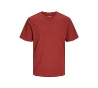 JACK & JONES JJEORGANIC Basic Tee SS O-Neck Noos, T-Shirt, Uomo, Ocra Rossa, XXL