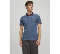 Jack & Jones - JJEPAULOS POLO SS NOOS Blu - Abbigliamento L Blu