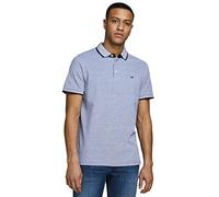 JACK & JONES Jjepaulos Polo Ss Noos Maglietta, Bright Cobalt, XL Uomo