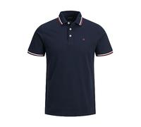 JACK & JONES Jjepaulos Polo Ss Noos Maglietta, Marino12136668, M Uomo
