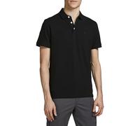 JACK & JONES Jjepaulos Polo Ss Noos Maglietta, Nero, S Uomo