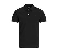JACK & JONES Jjepaulos Polo Ss Noos Maglietta, Nero, S Uomo
