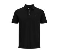 JACK & JONES Jjepaulos Polo Ss Noos Maglietta, Nero, S Uomo