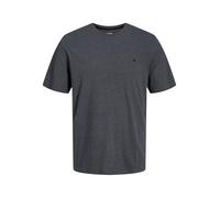 JACK & JONES Jjepaulos Tee SS Crew Neck Noos Pls T-Shirt, Misto Grigio Scuro, 4XL Uomo