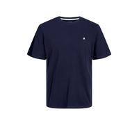 JACK & JONES Jjepaulos Tee SS Crew Neck Noos Pls T-Shirt, Blazer Navy, XL Uomo