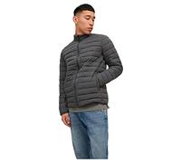 JACK & JONES JJERECYCLE Puffer Collar Noos, Giacca da Uomo, Grigio(Asphalt), L