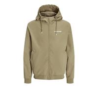 JACK & JONES Jjerush Hood Bomber Noos Giacca Corta, Crockery, M Uomo