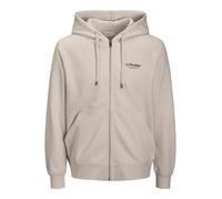 JACK & JONES Jjesoho - Felpa con Cappuccio con Zip Noos, Raggio di Luna, M