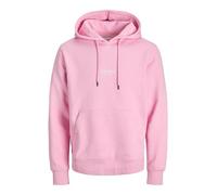 JACK & JONES Jjesoho - Felpa con Cappuccio Noos, Prism Pink, L
