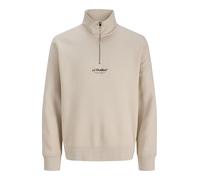 JACK & JONES Jjesoho - Felpa con Zip Hn Noos, Raggio di Luna, L