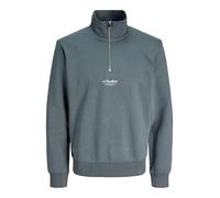 JACK & JONES Jjesoho - Felpa con Zip Hn Noos, Stormy Weather, L