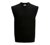 JACK & JONES Jjesoho Ollie Knit Gilet, Nero, M