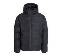 JACK & JONES Jjesoho Puffer Hood SN Pls, Nero, 4X_L, Nero, 4X_l