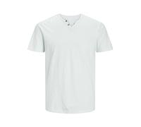JACK & JONES Jjesplit Neck Tee Ss Noos, T-Shirt Uomo, Zecca, L