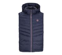 JACK & JONES Jjesprint - Gilet da uomo, Navy Blazer/Detail:True Red Stitches, M