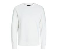 JACK & JONES Jjestar Basic Felpa Girocollo da Uomo, Cloud Dancer, M