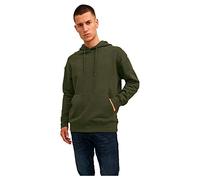 JACK & JONES Jjestar Basic Sweat Hood Felpa con Cappuccio, Rosin, M Uomo